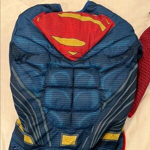 Superman Costume with Red and Blue Design